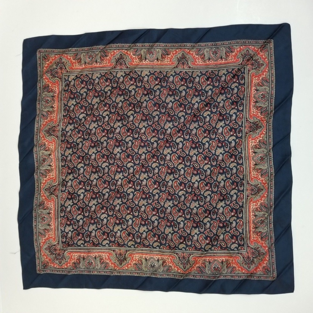 Vintage 100% Silk Scarf